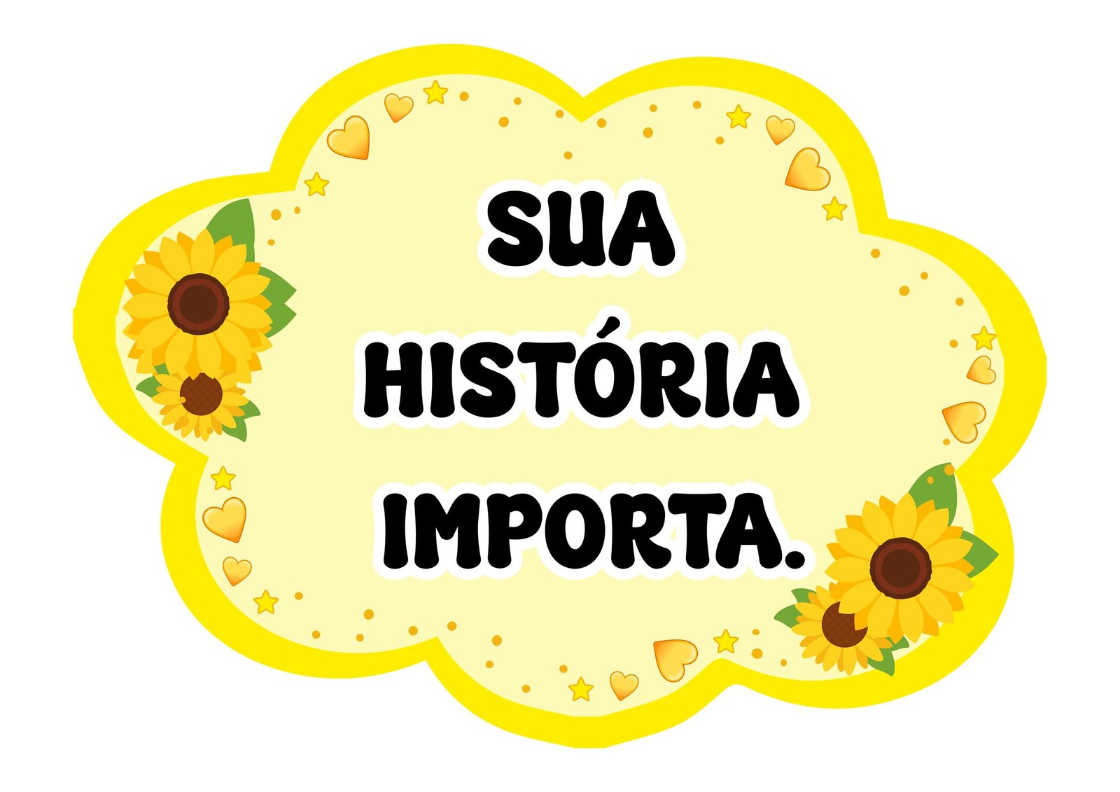 Plaquinhas Setembro Amarelo para Imprimir folha de atividade página 11